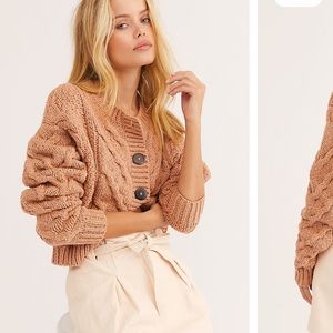 Free People Bonfire Cardi